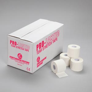 [283007] Cramer Pro-Lastic Tear Stretch Tape, 2" x 7½ yds, Black, 24 cs
