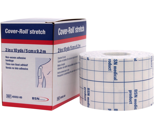 [45552] BSN Medical/Jobst Hypafix/Cover-Roll Stretch Fixation Sheet, 2" x 10 yds, 12/cs