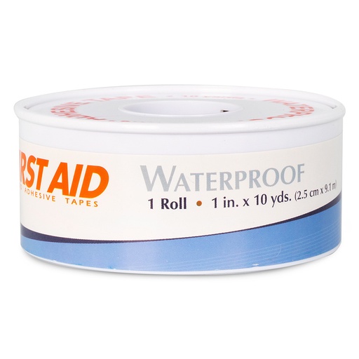 [2065033] Dukal American White Cross 1 inch x 10 yds Waterproof Tape, 72/Pack