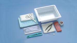 [759] Busse Dressing Change Tray With Instruments, Sterile, 20 cs