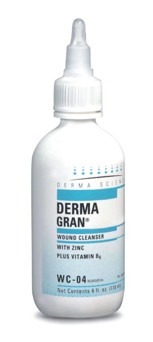 [WC04] Integra Lifesciences Dermagran® Wound Cleanser with Zinc, 4 oz, 12/cs