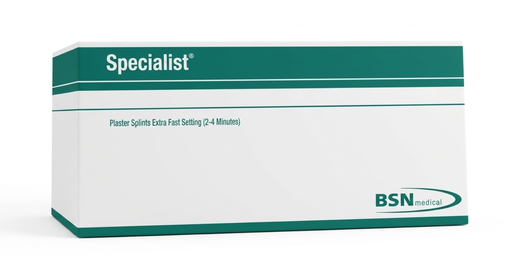 [7391] BSN Medical Specialist Plaster Splints, Extra Fast Setting, 4" x 15", 600/cs