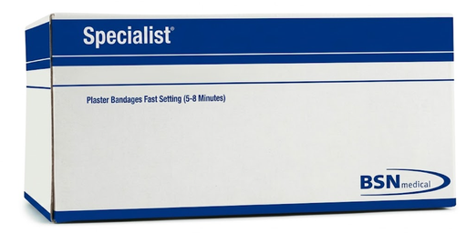 [7372] BSN Medical Specialist Plaster Bandage, Fast Setting, 2" x 3 yds, 72/cs