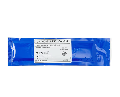 [7344202] BSN Medical Ortho-Glass Comfort Pre-Cut Splints, 2" x 12", 10/bx
