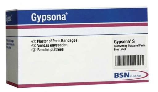[30-7375] BSN Medical Gypsona S Plaster Of Bandage, Fast Setting, 5" x 5 yds, 12 rl/bx