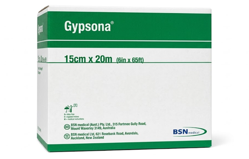 [87004915] BSN Medical Gypsona Endless Slab Dispenser Pack, Dispenser, 15cm x 20m