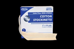 [30112] Dukal Cotton Stockinette, 2" x 25 yds, Cotton, 6 rl