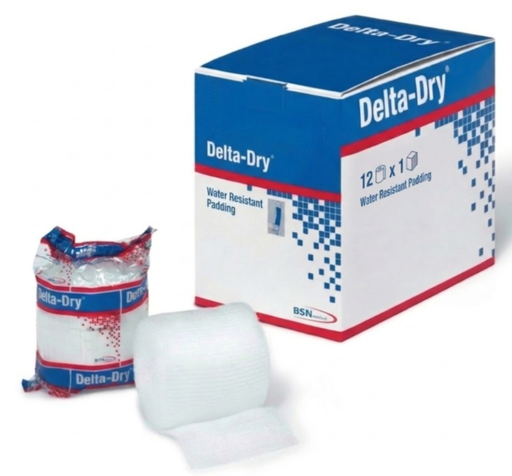 [7344302] BSN Medical Delta-Dry Water Resistant Padding, 4" x 2.6 yds, 12 rl/bx