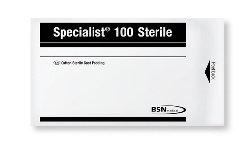 [9086S] BSN Medical, Specialist 100 Sterile Cotton Cast Padding, 6" x 4 yds, 25 rl/cs