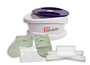 [11-1600] Fabrication Waxwel™ Paraffin Bath with 6 lb Unscented Paraffin Plus Liners, Mitt & Bootie