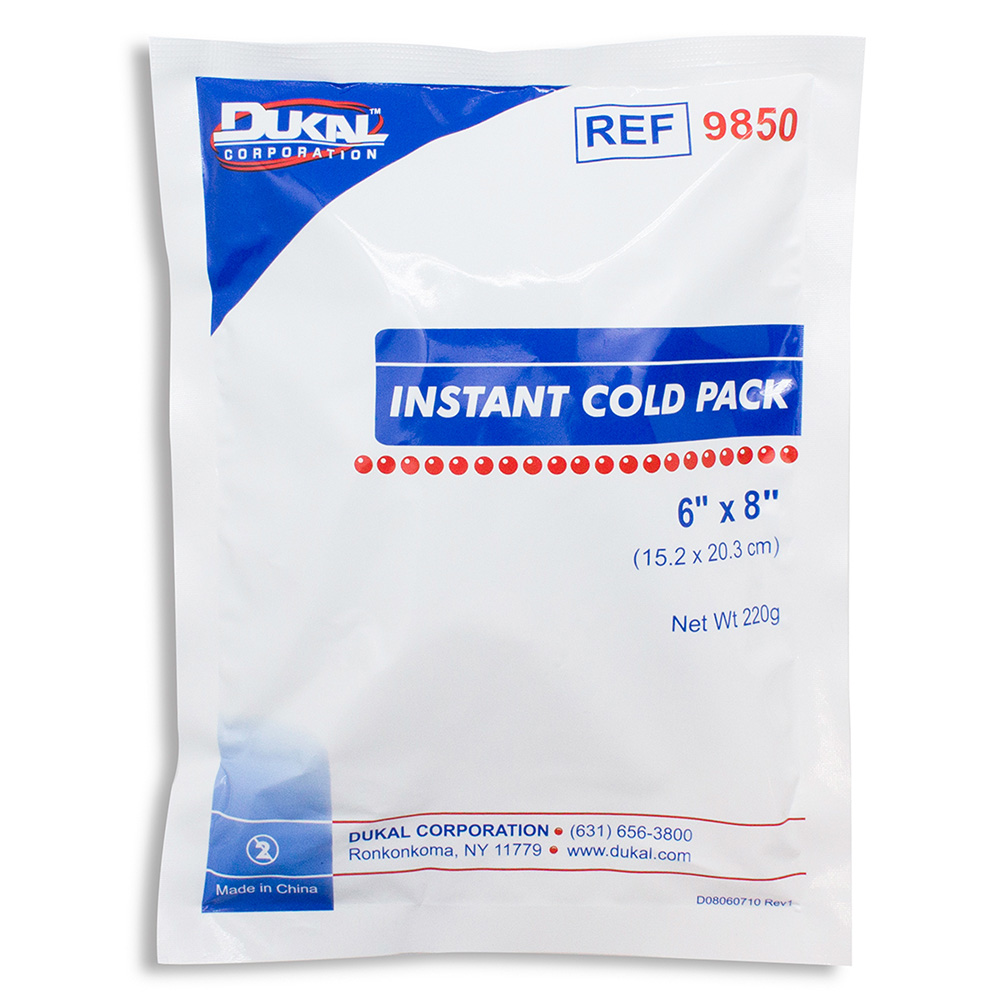 [9850] Dukal 6 x 8 inch Instant Cold Pack, 24/Pack