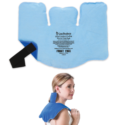 [ACC-534-DC] Core Products Corpak Dual Comfort Hot/Cold Therapy Pack, Tri-Sectional, 11" x 15"