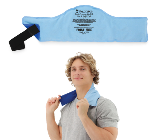 [ACC-533-DC] Core Products Corpak Dual Comfort Hot/Cold Therapy Pack, Cervical, 6"x20" 