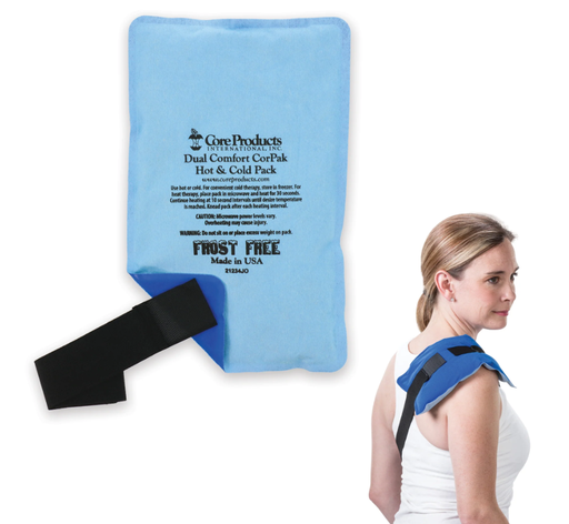 [ACC-531-DC] Core Products Corpak Dual Comfort Hot/Cold Therapy Pack, Medium, 6" x 10", 1/pkg