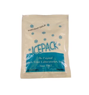 [20204] Coldstar Cold Pack, Instant, Junior, Insulated One Side, 5" x 7", Reusable, 24pk