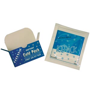 [10450] Coldstar Instant Noninsulated Cold Pack, 5" x 5 ½", First Aid Kit Size, Disposable