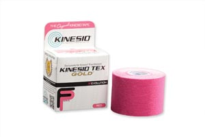 [GKT35024FP] Kinesio Tex Gold FP Tape, 2" x 5½ yds, Red, 6 rl