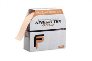 [GKT14125FP] Kinesio Tex Gold FP Tape, 2" x 34 yds, Bulk, 1 rl