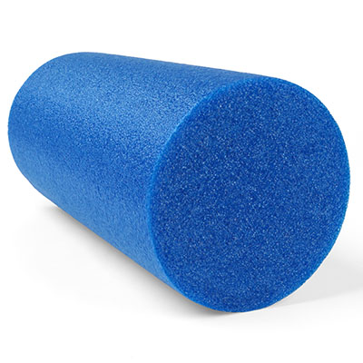 [30-2151] Fabrication CanDo 6 inch x 12 inch PE Round Foam Roller, Blue