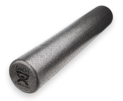 [30-2280] Fabrication CanDo 6 inch x 36 inch Foam Extra Firm Round Composite Roller, Black