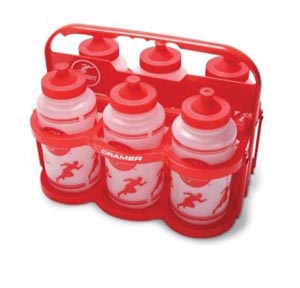 [023802] Cramer Hydration Stations, Collapsable Bottle Carrier w/ 6 Bottles