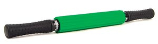 [11753] Hygenic/Thera-Band Hand Roller Massager, Standard Green Ridged