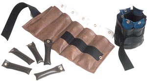 [10-0300] Fabrication The Cuff® Pouch Variable Weight Set, 2½ lb, Red