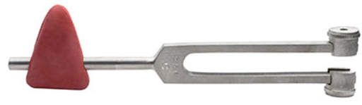 [12-1502] Fabrication Sensory Hammers, Taylor Hammer with 256 Cps Tuning Fork