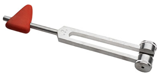 [12-1501] Fabrication Sensory Hammers, Taylor Hammer with 128 Cps Tuning Fork