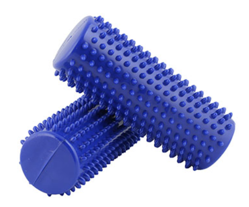 [30-1994] Fabrication Deep-Muscle Therapy Tools, Massage Roll, 6½ x 16cm, Pair Blue