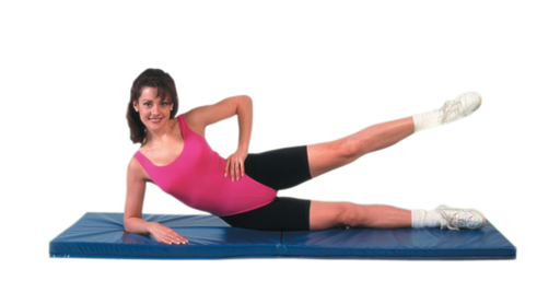 [38-0402] Fabrication Yoga Center Fold Individual Therapy Mat, Polyurethhane, 2 ft x 6 ft, 2"