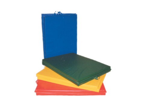 [38-0206] Fabrication Yoga Center Fold Mat with Handles, Polyurethhane, 4 ft x 7 ft, 2"
