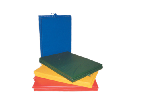 [38-0203] Fabrication Yoga Center Fold Mat with Handles, Polyurethhane, 5 ft x 10 ft, 2"