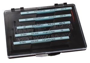 [12-1662] Fabrication Chiropractic, Baseline Tactile Monofilament Evaluator Hand Set, 5 Pieces