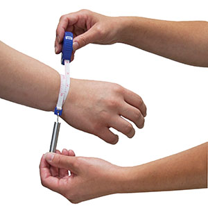 [12-1201] Fabrication Chiropractic, Baseline Gulick Measurement Tape, Plastic Case