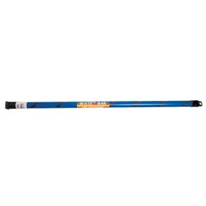 [10-1609] Fabrication Cando® Weighted Exercise Wate Bar, 6 lb Blue Stripe