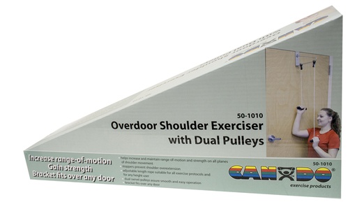 [50-1010-25] Fabrication CanDo Overdoor Shoulder Exerciser w/ Dual Pulleys and Door Bracket, 25/Pack