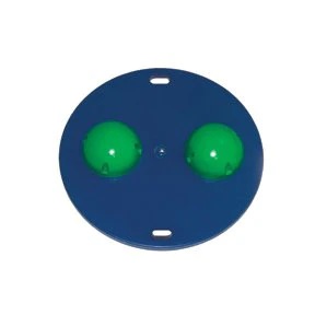 [10-1674] Fabrication CanDo 16 inch Hard Multi-Vestibular Board w/ Blue Balls