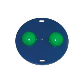 [10-1673] Fabrication CanDo 16 inch Moderate Multi-Vestibular Board w/ Green Balls