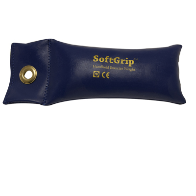[10-0354] Fabrication CanDo Softgrip 2.5 lb Hand Weight, Blue