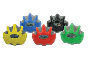 [10-1972] Fabrication Cando® Digi-Squeeze Hand/ Finger Exerciser, Medium, Green, Small