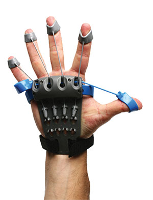 [10-0960B] Fabrication Cando® Xtensor Finger Exerciser, Blue