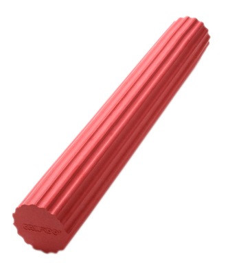 [10-1512] Fabrication CanDo Twist-n-Bend 12 inch Light Flexible Hand Exercise Bar, Red