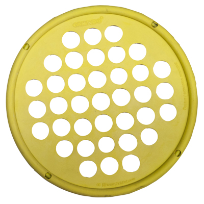 [10-0881] Fabrication CanDo 7 inch Small X-Light Latex-Free Hand Exercise Web, Yellow