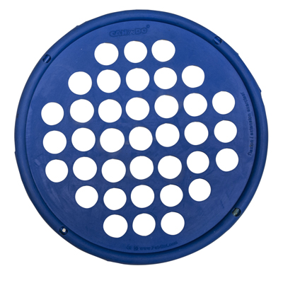 [10-0864] Fabrication CanDo 7 inch Small Heavy Low-Powder Hand Exercise Web, Blue
