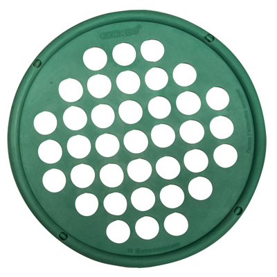 [10-0863] Fabrication CanDo 7 inch Small Medium Low-Powder Hand Exercise Web, Green