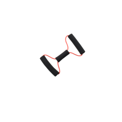 [10-5572] Fabrication CanDo BowTie 14 inch Low Powder Light Exercise Tubing, Red