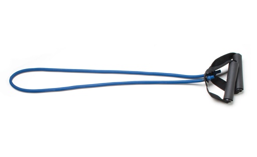 [10-5564] Fabrication CanDo 48 inch Low Powder Heavy Exercise Tubing w/ Handles, Blue
