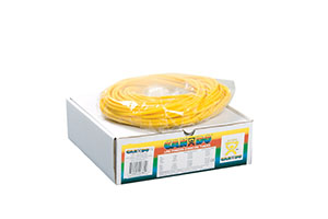 [10-5521] Fabrication Cando® Exercise Tubing, Yellow, X-Light, 100 ft Dispenser, Latex