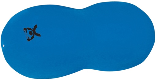 [30-1729] Fabrication CanDo 32 inch x 51 inch Inflatable Exercise Saddle Roll, Blue
